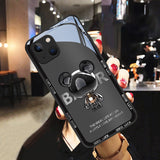 Back Cover Stereo Gradient Bear Phone Case