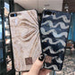Epoxy gold foil back cover mobile phone case
