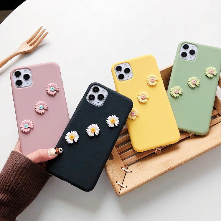 Samsung Mobile Phone Case Samsung Flower S20 DaisySilicone Protective Cover