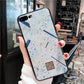 Epoxy gold foil back cover mobile phone case
