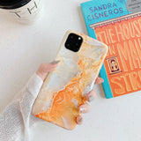 Frosty marble phone case