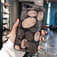 Epoxy gold foil back cover mobile phone case