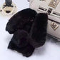Fluffy Bunny Rabbit Fur Silicone Phone Cases