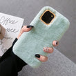 Rabbit plush phone case
