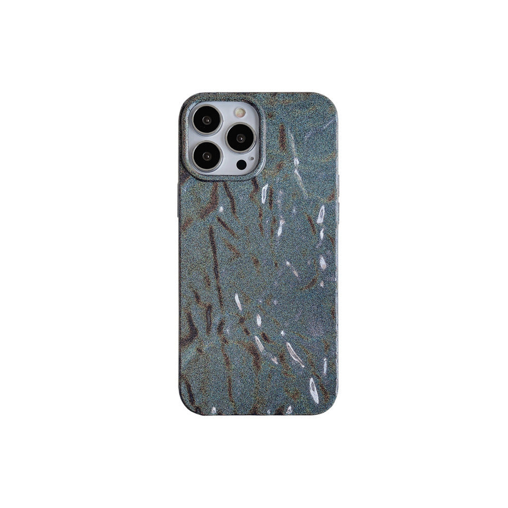 Laser Tinfoil Pattern Mobile Phone Case Protective Cover