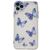 Purple Butterfly Phone Case Cover