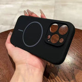 Applicable To 17 Fine Circle Magnetic Phone Case Liquid Silicone