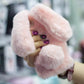 Fluffy Bunny Rabbit Fur Silicone Phone Cases