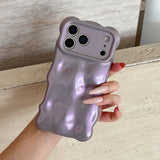 Simple Bubble Suitable For 16pro Max Phone Case 17 New Small Wave Case