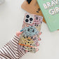 Tpu Square Snakeskin Phone Case Cover