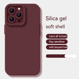 Liquid Silicone Anti-fall Mobile Phone Case Protective Cover