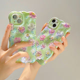 Fashion Simple Three-dimensional Wave Mobile Phone Protective Cover