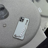 Electroplated Pearl Bracelet Phone Case Cover